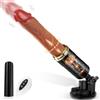 SuperLove Fuck Machine Thrusting & Vibrating Realistic Dildo & Remote Control Skin