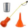 BITEYI Pest Control Duster per Terra di Diatomee,Spruzzatore per il Controllo di Formiche e Parassiti,Rosso