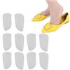 ZJchao 5 Paia/set Inserti per Cuscino Plantare per Scarpe con Tallone in Gel Supporto per Plantare Coppe Protettive O Correttore per Gambe di Tipo X per Uomini e Donne