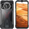 CUBOT KingKong AX - Smartphone da 6,6" FHD+ 120Hz, 12GB e 256GB, fotocamera da 100MP, batteria da 5100mAh, Android 14, processore OctaCore, Nero