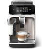 Philips Macchina da caffè espresso automatica Philips Serie 2300-4 bevande, Display touch screen a colori, Sistema LatteGo, SilentBrew, Macinacaffè in ceramica, Filtro AquaClean. Bianco cromo (EP2333/40)