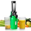 Ventray Ginnie Estrattore Frutta e Verdura - Slow Juicer 60 Giri/Min- Estrattore di Succo con Funzione di Masticazione Inversa, Facile da Pulire, Senza BPA, Cold Press, Spremiagrumi Elettrico, Verde