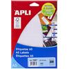 APLI Lables A5 Print&Write 20x 50mm etichetta autoadesiva Bianco 476 pezzo(i)