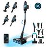 Cecotec Aspirapolvere Scopa Elettrica Senza Fili Conga Rockstar 9500 Connected Ergowet 3000 Ia, 230W, Intelligenza Artificiale, App Mobile, Auton 90', Schermo Digitale, 2 Filtro, Accessori, 4 Program