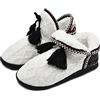 COFACE Pantofole Donna Invernali Ciabatte Stivaletto Calde Babbucce Peluche Pantofole da Casa 37-38