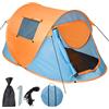 TecTake 800213 Tenda Pop-Up Campeggio, 2 Posti Automatica Instant, con Picchetti e Borsa