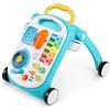 Baby Einstein, Girello e Tavolo Attività, Primi Passi, 4 in 1 Mix 'N Roll, Giocattolo Musicale per L'apprendimento, 100+ Suoni, Colori e Animali, Sviluppo Motorio, da 6 Mesi+