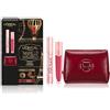 L'Oréal Paris Pochette Regalo Make Up à La Carte con Gloss Volumizzante e Mascara Allungante Lash Paradise, Per un Make-Up Impeccabile e Duraturo, Con Elegante Beauty Case in Vernice Rossa Bordeaux