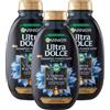 FEI FAN Shampoo Purificante, CARBONE MAGNETICO & Olio Di Semi Neri Di Nigella. Per Cute Grassa, Lunghezze Secche. Rimuove Immediatamente Le Impurità e Idrata 72H 250ml (3 Flaconi)