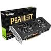 Palit GeForce GTX 1660 SUPER GamingPro - Scheda grafica da 6 GB, 1408 Core, 1530 MHz, 1785 Boost, DisplayPort, Dual-Link DVI-D, HDMI, NE6166S018J9-1160A-1
