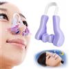 KKPLZZ Clip per Modellare Il Naso in Silicone, Dispositivo correttore del Naso indolore Correttore per raddrizzare Il Ponte del Naso Dispositivo più Sottile per Il Naso di Bellezza per Beauty Up