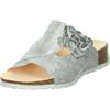 Think! Mizzi Damen Lederfutter, Ciabatte Donna, Combinazione Argento 9010, 36 EU
