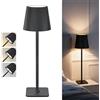 LuminexDesigns Lampada da tavolo senza fili 1 pezzi Nero VELA TL02