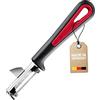 Westmark Pelaverdure universale con punta, Per mancini, Gallant, Lama in acciaio inox avvitata, Colore: Nero/Rosso, 29032270