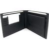 Bikkembergs Portafogli Uomo in pelle Nero con portamonete, un accessorio dallo stile impeccabile. Collezione 2021
