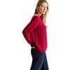 Cecil B303137 Maglione Strutturato Two Tono, Granita Red, XXL Donna