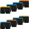 Umbro Boxer Uomo Cotone, Slip Uomo, Morbido e Ipoallergenico (Set di 8), Taglia XL