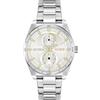 HUGO Orologio Analogico Multifunzione al Quarzo da Donna Collezione #FAST FOR HER con Cinturino in Acciaio Inossidabile argentato - 1540168