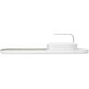 Brabantia SinkStyle Organizer Lavello Cucina e Vassoio di Asciugatura con Vassoio di Sgocciolamento e Piastra Rimovibile in Acciaio Inox, Soluzione Elegante per la Cucina, Mineral Fresh White
