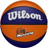 Wilson Pallone da Basket WNBA Team Tribute, Con Canali di Precisione per una Presa Eccezionale, Superficie Adattabile, Squadra: Las Vegas Aces, Colore: Blu Reale, Taglia: 6