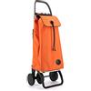 Rolser Carrello Portaspesa Rolser I-Max MF pieghevole 4 Ruote - Arancione
