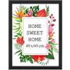 MG Design Cornice 40x60 cm - colore Nero, in legno, con vetro acrilico - da appendere in verticale o in orizzontale, senza sfondo, per foto, poster, puzzle