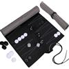 CXAFQ Backgammon gioco da tavolo,Backgammon da viaggio,Classico Backgammon Per Adulti,Perfetta idea regalo per gli appassionati del campeggio e dei viaggi ,25.5*34.5cm