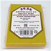 docsmagic.de 60 Double Mat Yellow Card Sleeves Small Size 62 x 89 - Giallo - Mini Bustine - YGO