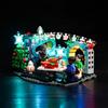 BrickBling Set di luci a LED per Lego Millennium Falcon Holiday Diorama (No Lego), set di illuminazione decorativa per Lego 40658 Millennium Falcon- Diorama di Natale - versione standard