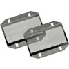 vhbw 2x lametta sostituisce Panasonic ES9943, WES9941, WES9941Y per rasoio, argento