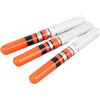 Denash Galleggiante LED per Pesca Notturna, Fanale Posteriore Luminoso Luminoso, con Batteria CR322, per Gli Appassionati di Pesca (Rosso)