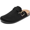 Sowdus Sabot e Muli da Uomo e da Donna, Zoccoli Unisex in Pelle di Sughero