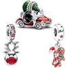 PHCLASY 2025 Graduation Cuore Charms Compatibile con Bracciali e Collane Europei, Stagione di Laurea Per le Donne