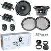 GK SOUND KIT SET PER FOCAL AUDITOR ASE-130 ASE130 1 kit a 2 vie da 5 13 cm, 50 watt rms 100 watt max, con 2 woofer 2 tweeter 2 crossover, auto, 4 ohm, spl, a coppia + griglie e accessori omaggio