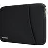 RAINYEAR make life easier RAINYEAR Custodia per laptop da 13 pollici per MacBook Air M5, M4, M3, M2, MacBook Neo (A3404), compatibile con MacBook Pro da 14 pollici; custodia per notebook Chromebook da 13 pollici, Nero