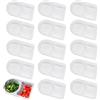 LTHERMELK 15 Pz Contenitori Ermetici Per Alimenti, Mini Contenitori Plastica Con Coperchio Per Alimenti,Scatole Che Possono Essere Utilizzati Per Ketchup, Salsa Per Bistecche, Salsa Per Pizza