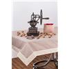 ESSE HOME - Linea CONFESTYL - Tovaglia Copritavolo Antimacchia Rettangolare x 4 persone - Made in Italy - (120x140, Tortora-Beige)