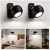 LuminexDesigns Lampada da Parete LED Ricaricabile Senza Fili AURI CX02