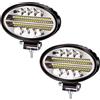 Biqing 2PCS Faro da Lavoro LED,5.5 Pollici Spot Luci di Lavoro a Led 12V 24V Fari di Profondità Impermeabile IP67 Luci di Lavoro Fuoristrada per Moto Auto ATV SUV Trattore