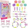 Yeefunjoy Kit per Bambina Braccialetti Fai da Te Ragazza Giocattolo, Set di Perline Fai Da Te Braccialetti Collane Perline per Bracciale, Kit per la Creazione di Gioielli Regalo Bambina 4-9 Anni