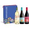 Donnafugata Cassetta Speciale da 3 vini: Prio, Sicilia Doc; Lighea, Zibibbo Sicilia Doc; Contesa dei Venti, Nero d'Avola Vittoria doc rosso. Box da regalo