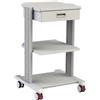 Doctorpoint Carrello Smart - 2 Ripiani 40x36cm + Base E Cassetto - Dimensioni 48x50xh.78cm