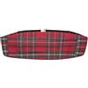 King & Priory Cummerbund tradizionale in tartan rosso, Scozia, Rosso, Taglia unica