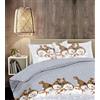 IlGruppone Il Gruppone Passione Casa Copripiumino 100% Cotone Sacco e Federe Prodotto Italiano con Stampe Moderne in Morbido Cotone Disegni Moderni in più Colori - Snowman Beige - Matrimoniale