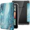 MoKo Custodia per 7 Kindle Paperwhite 12a Gen & Colorsoft 2024, Doratura | Cover Leggera con per eBook Reader in TPU Morbido Auto Sveglia/Sonno