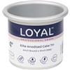 LOYAL Elite Stampo per Dolci Alte Rotondo Ø10 cm Teglie per Torte Alte in Alluminio di Qualità, Tortiera Distribuzione Uniforme del Calore, Durevole e Affidabile, 10 cm