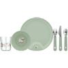 Mepal Mio - Set di stoviglie per bambini - 6 pezzi - con piatto - ciotola - tazza e posate, regalo per bambini - lavabile in lavastoviglie - Little Farm