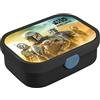 Mepal - Porta Pranzo Campus - Porta Pranzo Bento per Bambini - Porta Pranzo con Scomparto Bento e Forchetta - Con Chiusura a Clip - Senza BPA e Lavabile in Lavastoviglie - 750 ml - Star Wars