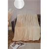 Rapport Home Lussuosa coperta in visone, 150 x 200 cm, colore: panna