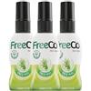 FreeCô FreeCo Bloccante ed Eliminatore di Odori per il Bagno (Before You Go) - Spray agli Oli Essenziali Naturali | Ideale per Casa, Ufficio, Ristoranti e Viaggi | Confezione da 3x60ml - Fragranza Agrumata